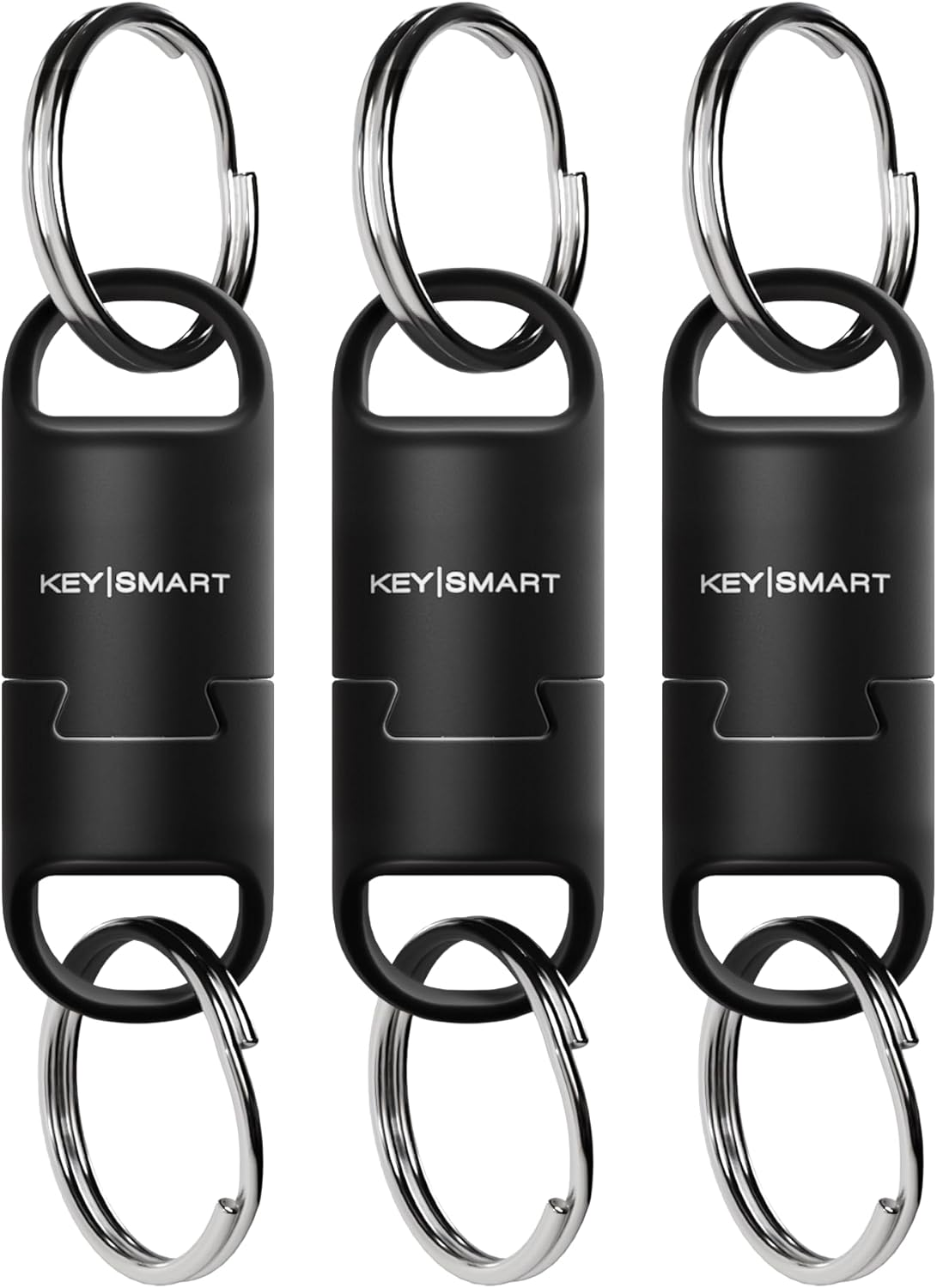 Keysmart Magconnect Pro Magnetic Key Holder for Purse, Key Chains for Car Keys - Detachable Key Ring Quick Release Keychain