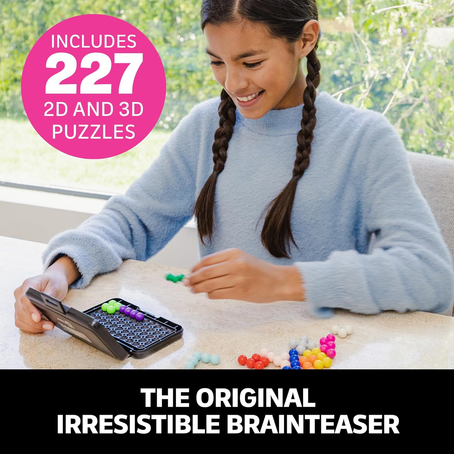Educational Insights Kanoodle Brain Twisting 3-D Puzzle Game: Teens & Adults, Featuring 200 Challenges, Ages 7+ image number 6