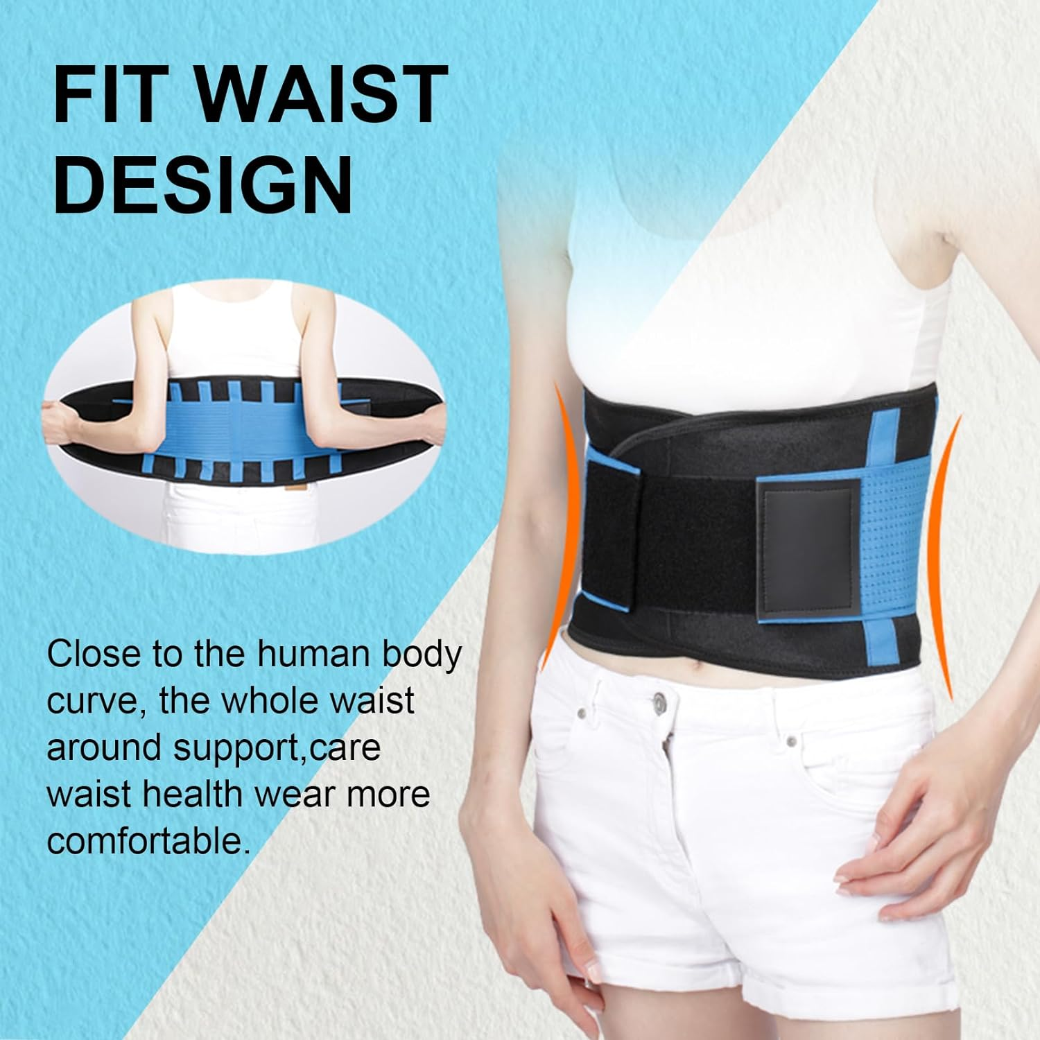 Back Brace for Men and Women,Breathable Back Support Belt,Back Support for Lower Back Pain and Spinal Fractures,Back Braces for Scoliosis Treatment (Pink, M)