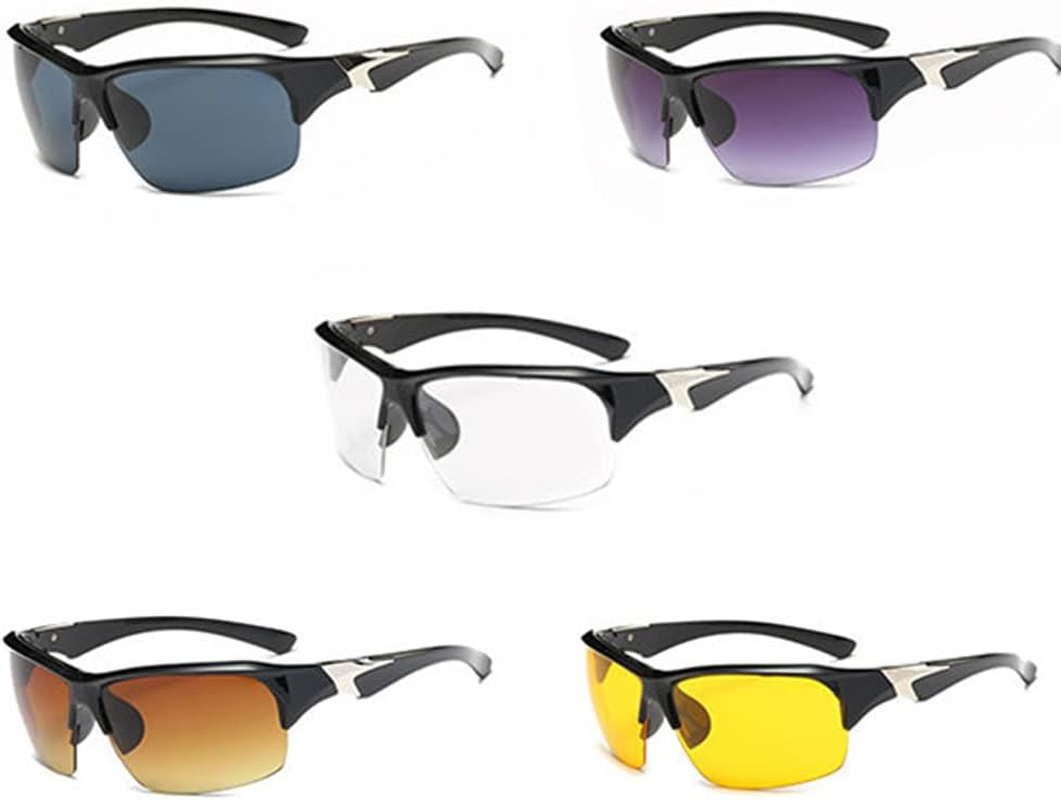 Sagasave Cycling Glasses, Stylish UV400 Outdoor Sports Protection Goggles Sunglasses for Man and Woman (Purple) image number 2