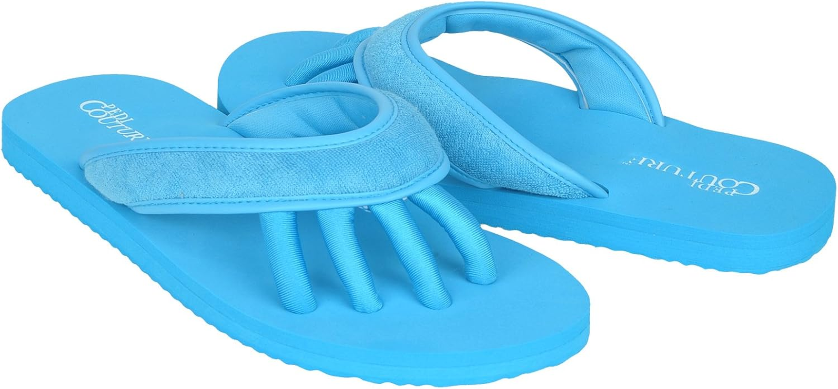 Pedi Couture Sandals I Size Lightweight Women'S Sandals with Toe Separator Shower Slippers Toe Mules Leisure Bath Sauna Shoes Spa Pedicure
