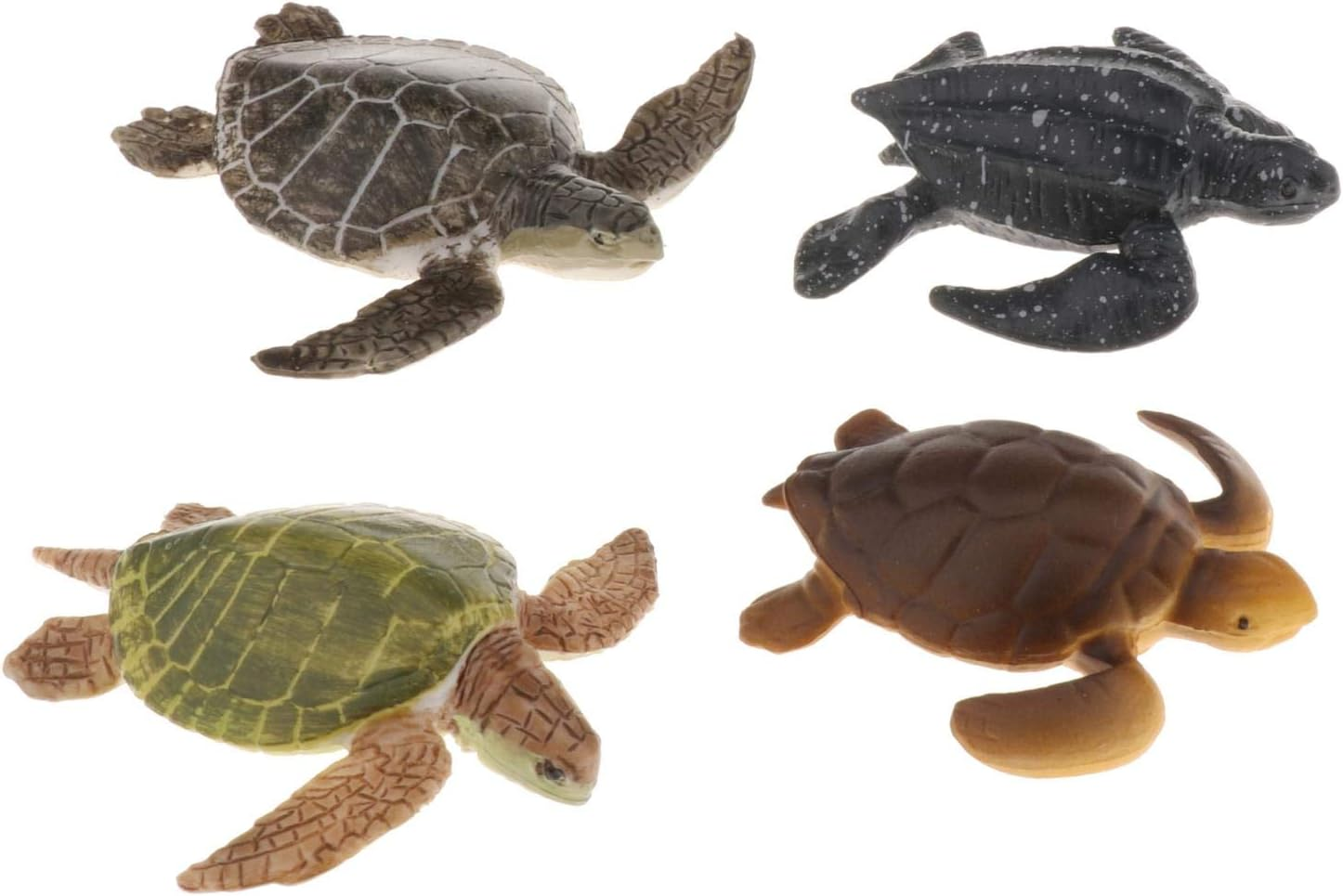 Animal Figures Animal Toys 4PCS Animal Sea Turtle Figures Animals Toys for Child image number 1