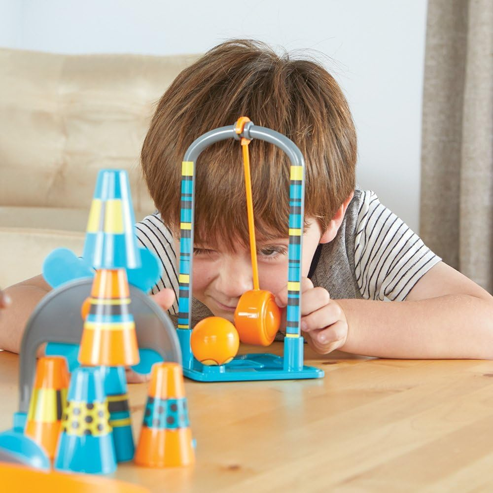Learning Resources Pendulonium STEM Challenge, Kids Pendulum Game, 16 Pieces, Ages 5+ image number 4