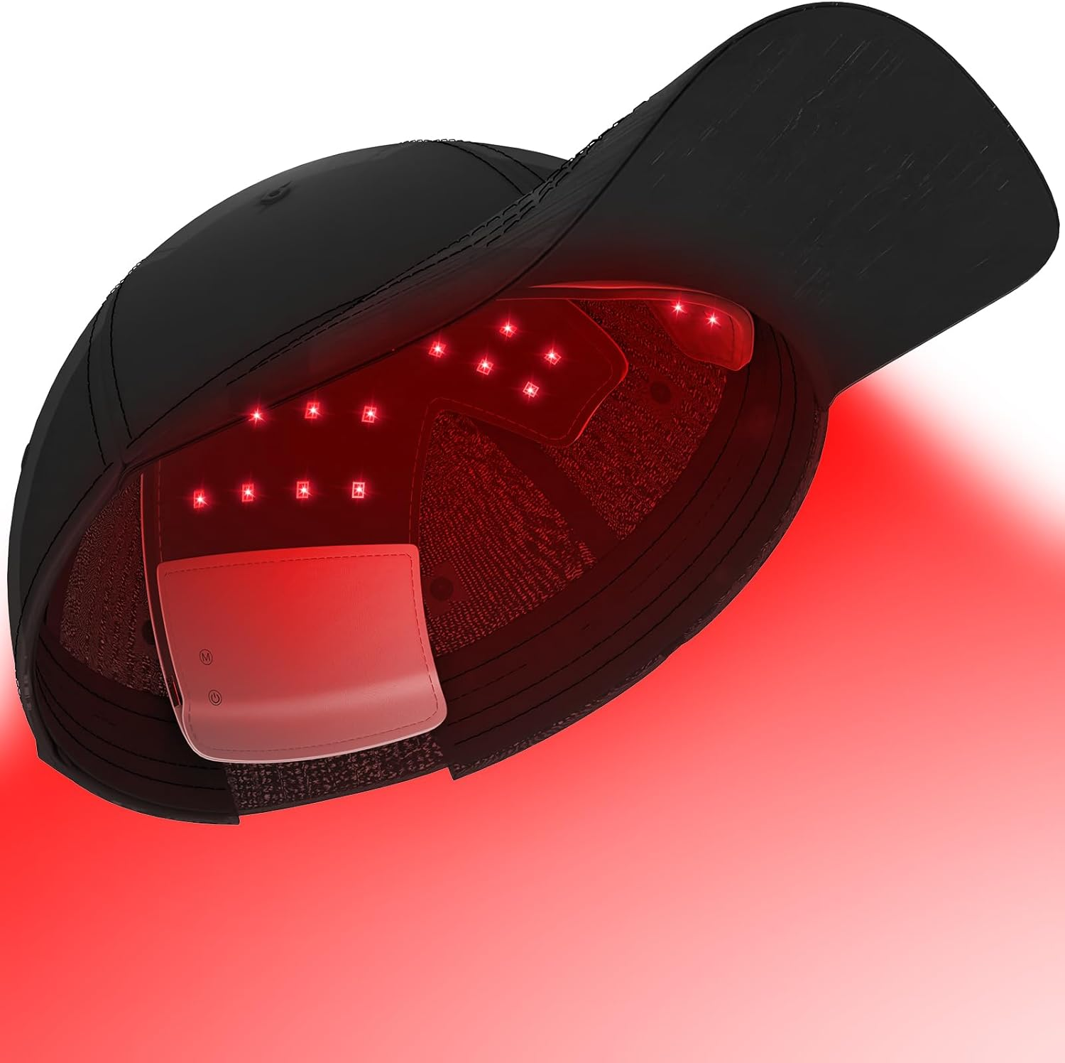 Ikeener Lllt Laser Cap for Hair Growth, 460Nm & 660Nm & 810Nm FDA Cleared Wireless Red Light Cap for Hair Regrowth with Detachable Light Panel, Hair Loss herapy for Men and Women
