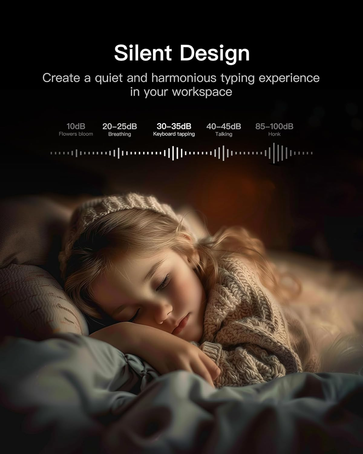 Inateck AI Wireless Keyboard and Mouse Combo, Full-Size Ergonomic Keyboard with Wrist Rest & Phone Holder, 2.4Ghz Bluetooth Silent Design for PC, Laptop, Mac, Windows