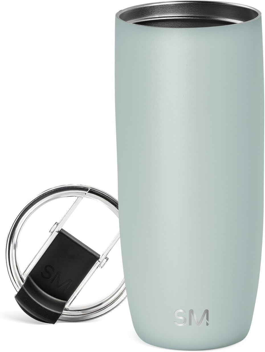 Simple Modern Travel Coffee Mug Tumbler with Flip Lid | Insulated Stainless Steel Iced Coffee Cup | Gifts for Women & Men | Voyager Collection | 12Oz | Slumberland