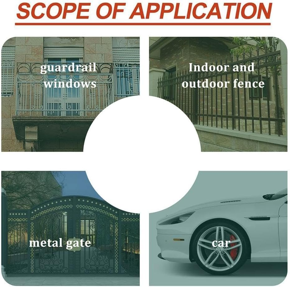 Metal Rust Remover Rust Conversion Agent Waterproof Coating Primer Car Paint Rust Corrosion Inhibitor X8H4 Rust image number 2