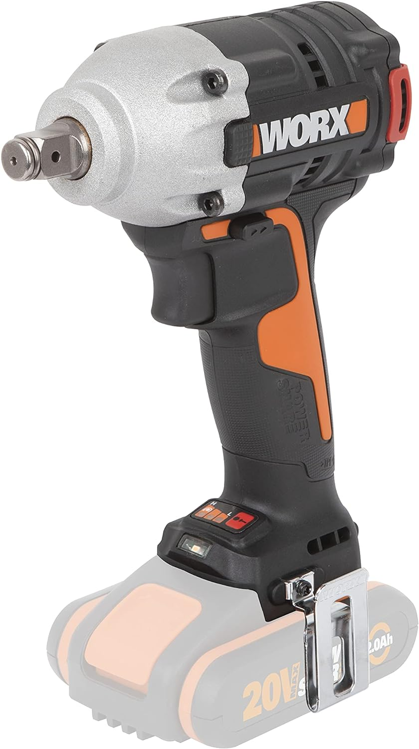 WORX WX272.9 20V Cordless Brushless Impact Wrench - Skin Only image number 1