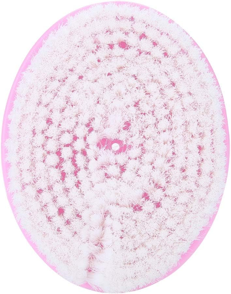 Long Handle Bath Brush with Back Scrubber + Loofah Rub Sponge Back Skin Massaging Shower Tool,Material PP image number 5