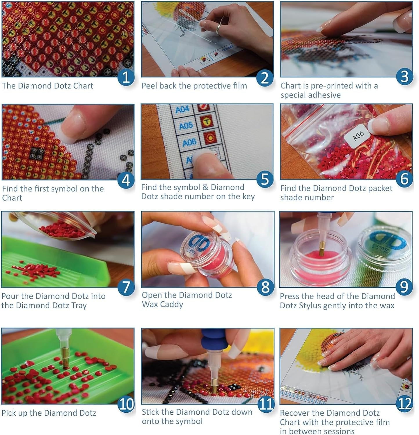 DIAMOND DOTZ DIAMOND DOTZ Dragon Princess - 85 X 67CM (33.5 X 26.4IN) image number 2