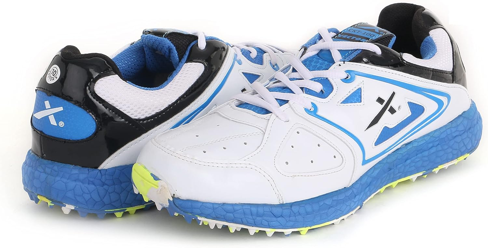 KD Vector Cricket Shoes Rubber Spike Cricket, Hockey Sports Studs Indoor Out Door Trek Shoes