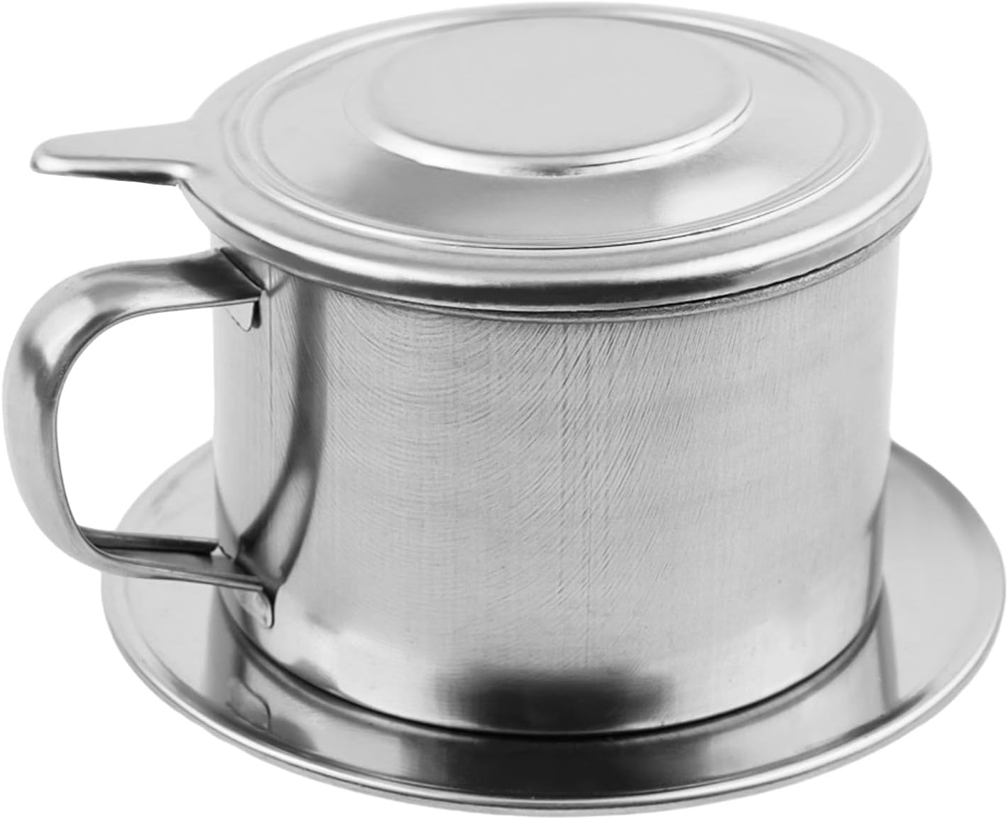 Vietnamese Stainless Steel Drip Filter Maker Perfect Addition to Your Kitchen Utensils (Max 50Ml)