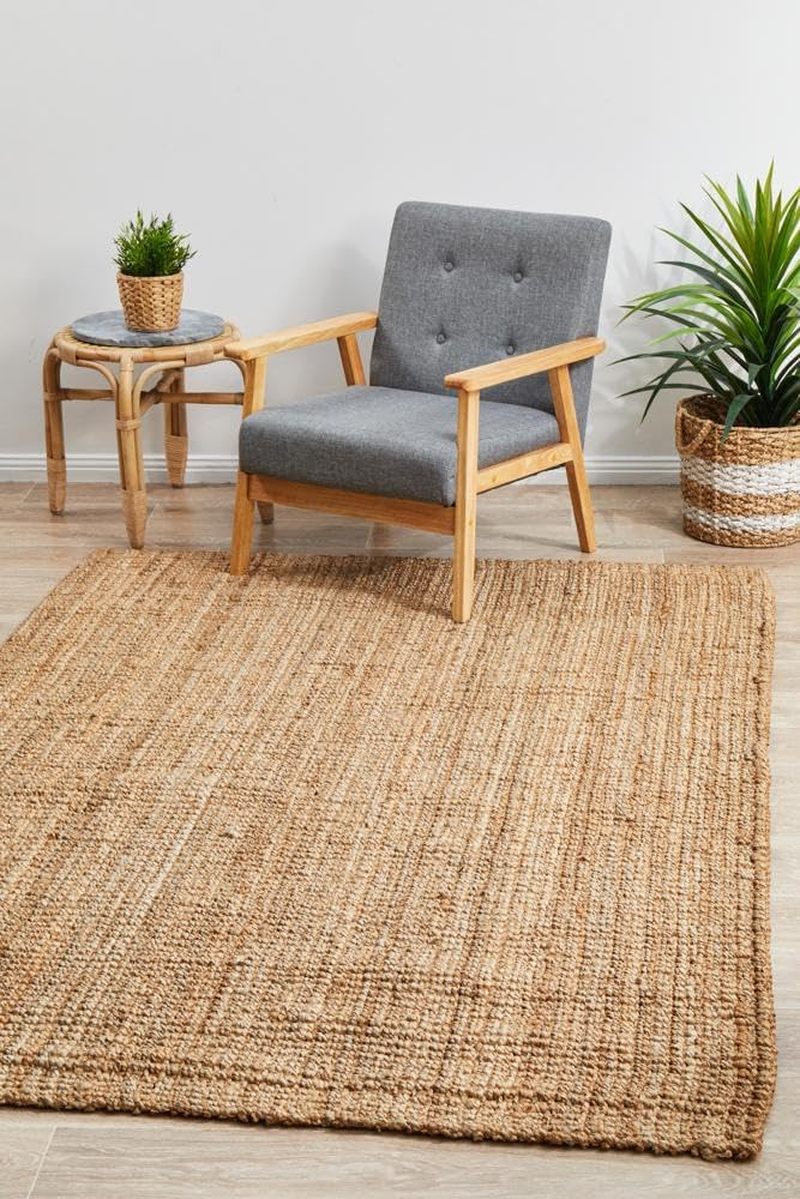 Rug Culture Atrium Barker Rug, 220 Cm Length X 150 Cm Width, Natural image number 1