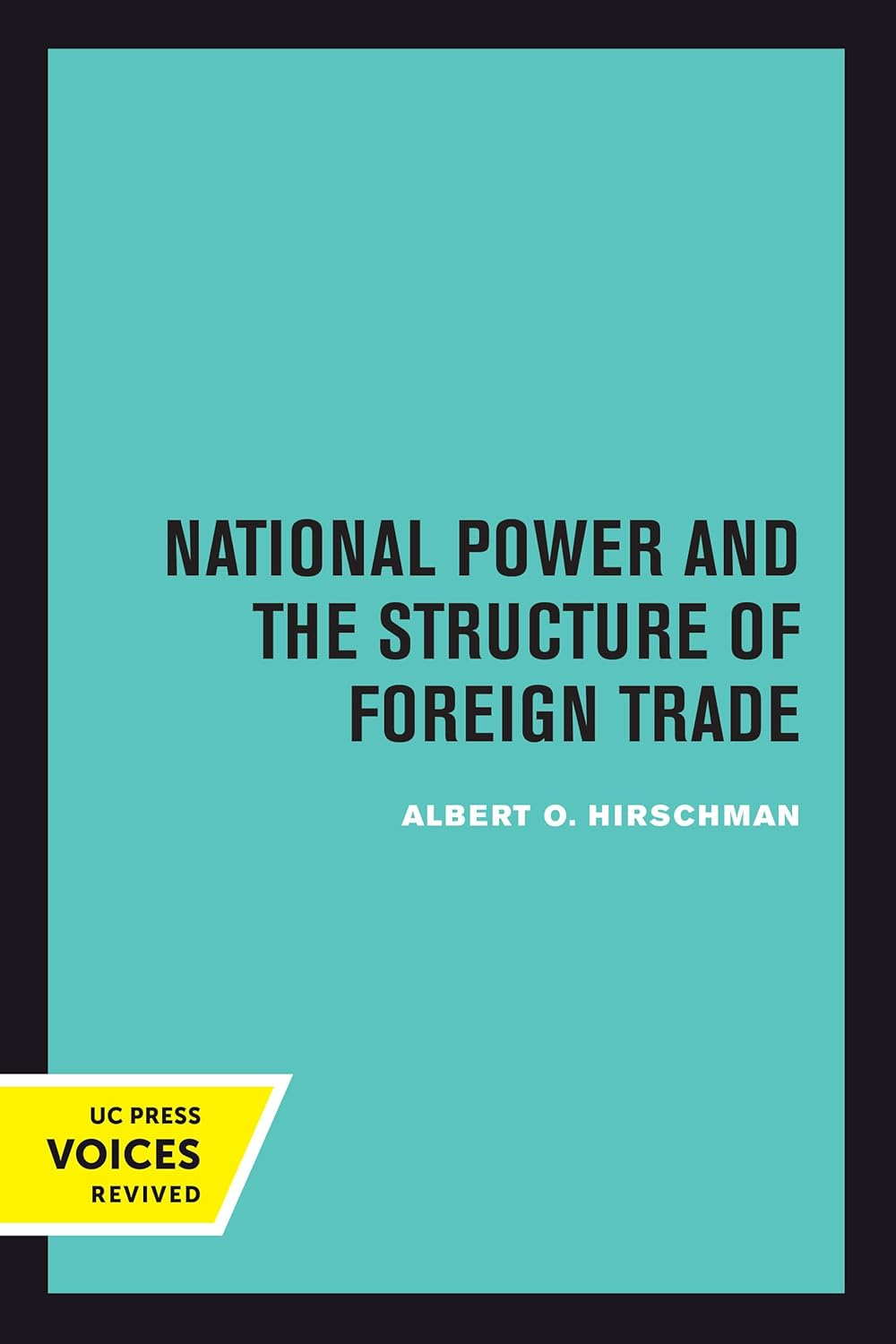 National Power and the Structure of Foreign Trade image number 1