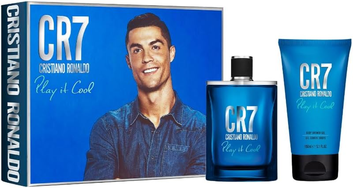 CR7 Play It Cool by Cristiano Ronaldo for Men - 2 Pc Gift Set 1Oz EDT Spray, 5.1Oz Shower Gel image number 6