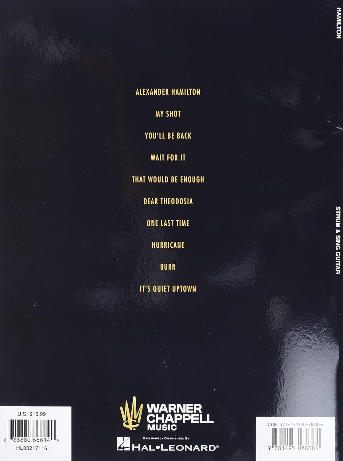 Hamilton: Strum & Sing Guitar