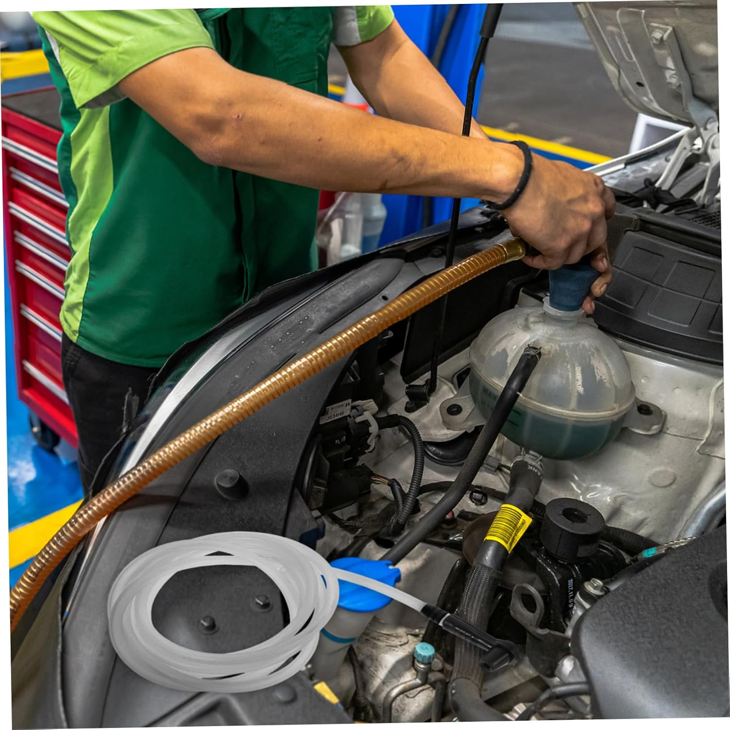 Cabilock Brake Hose for Car Brake Oil Change Hose Bleeder Connector Essential Bleeder Tool for Vehicle Maintenance image number 4