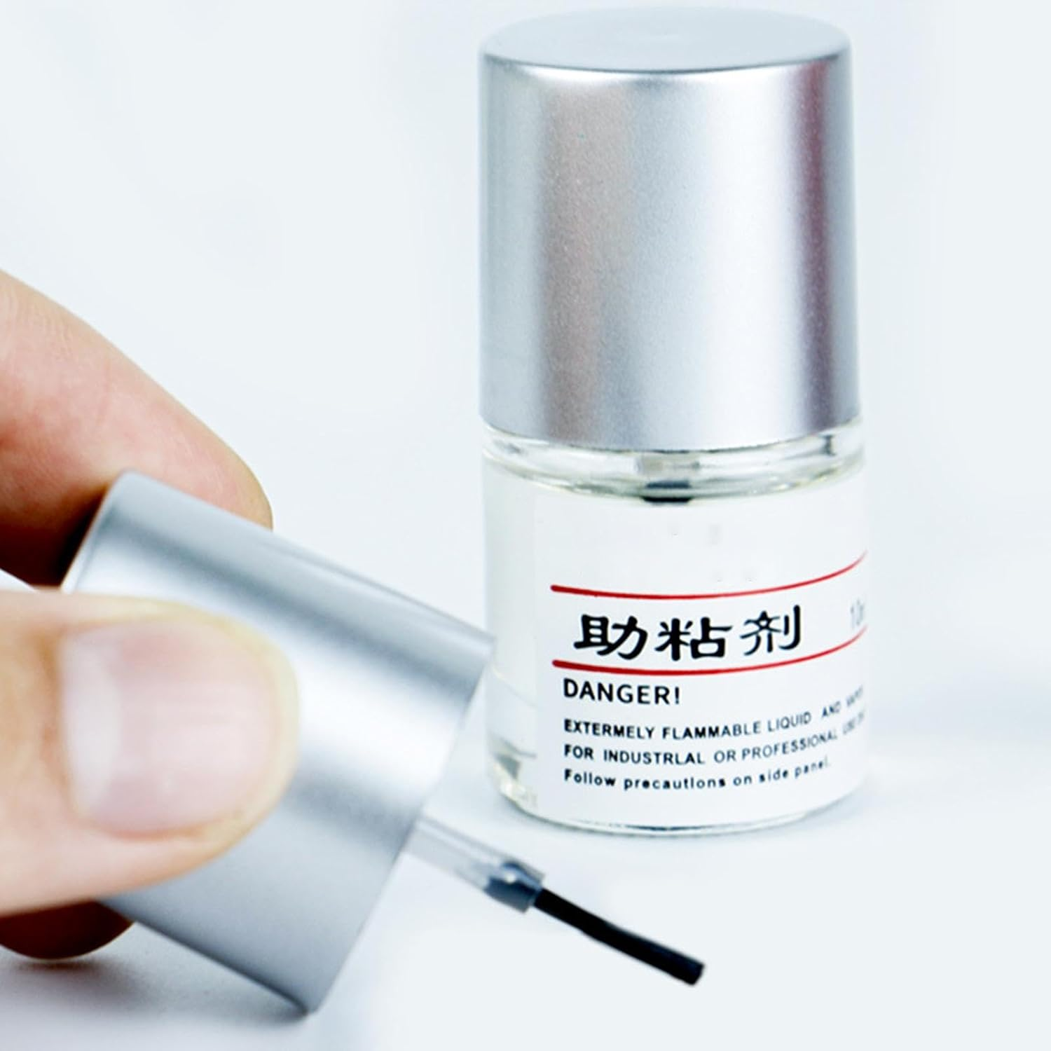 Adhesion Promoter Automotive - Tape Primer Adhesion Promoter | 10 Ml Adhesion Promoter Primer with Brush Heads for Double-Sided Mounting Molding Tape image number 4