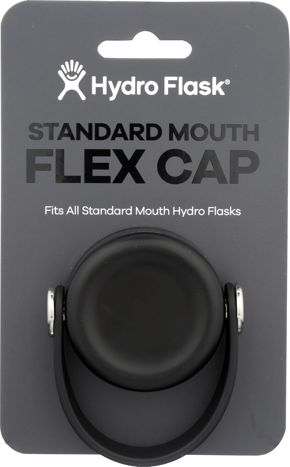 Hydro Flask Standard Mouth Leak Proof Flex Cap, Black