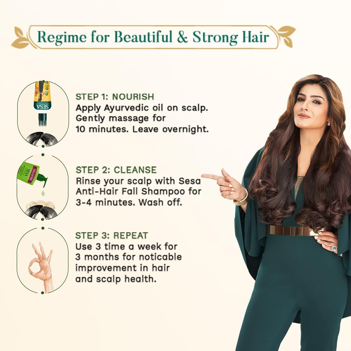 Sesa Ayurvedic Hair Oil, Prevents Hair Fall, Good for Hair Growth 200 Ml image number 5