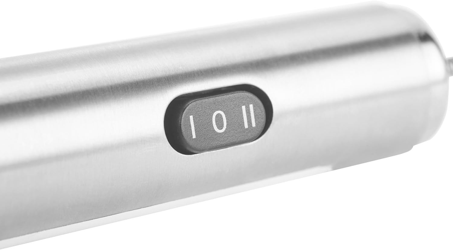 R&ouml;sle Stainless Steel Dual Speed Frother, round Handle, 10.5-Inch, Silver