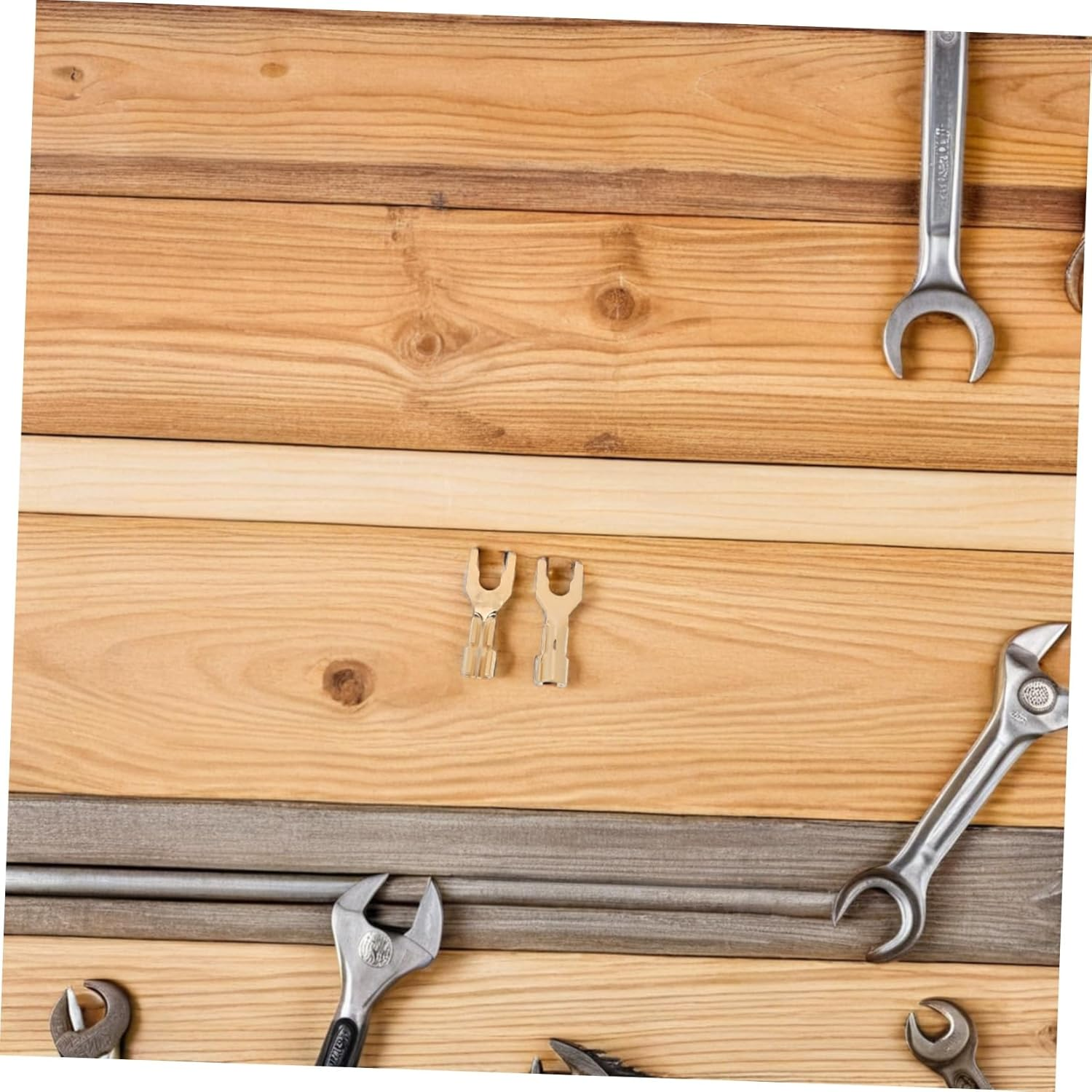 BAZEITFLOW 2Pcs Banana Speaker Cable Plugs with Plating Y Spade Connectors for Hifi Audio Systems Compatible with Home Theater Speakers and Secure and Signal Transmission image number 1