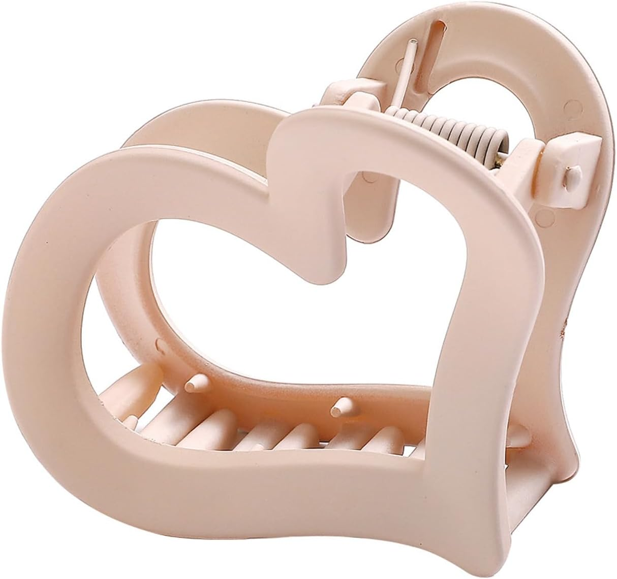 Medium Hair Claws Heart Hair Clip, Non-Slip Claw Clips, Strong Hold Claw Clip for Medium Thick Hair, Women and Girls Hair Accessory (Hairclawmidheart) image number 4