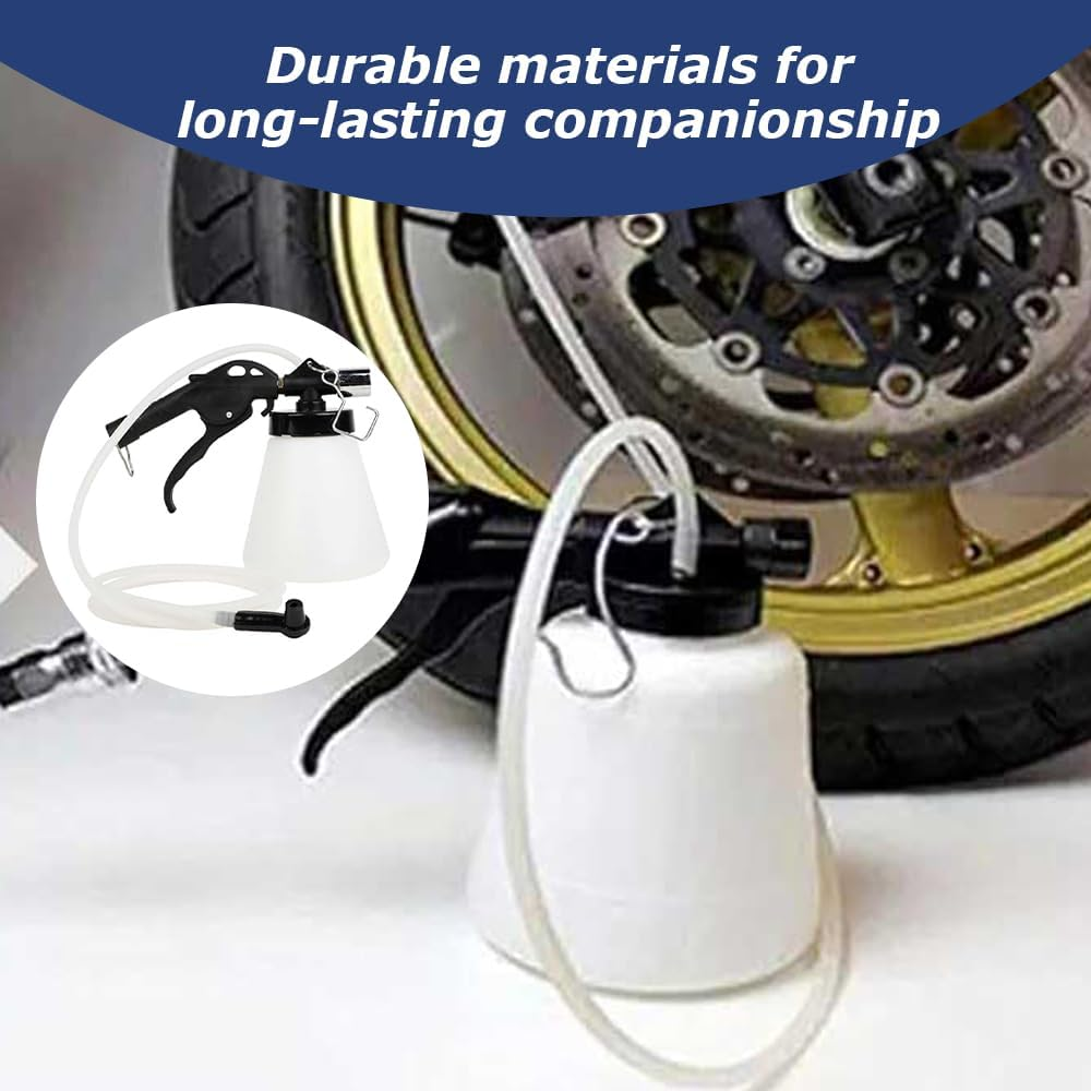 Brake Oil Replacement Tool, Air Brake Bleeder Kit, Vacuum Brake Fluid Bleeder, Pneumatic Brake Fluid Bleeder Tool (Refueling Pot+Pumping Pot) ﻿ image number 5