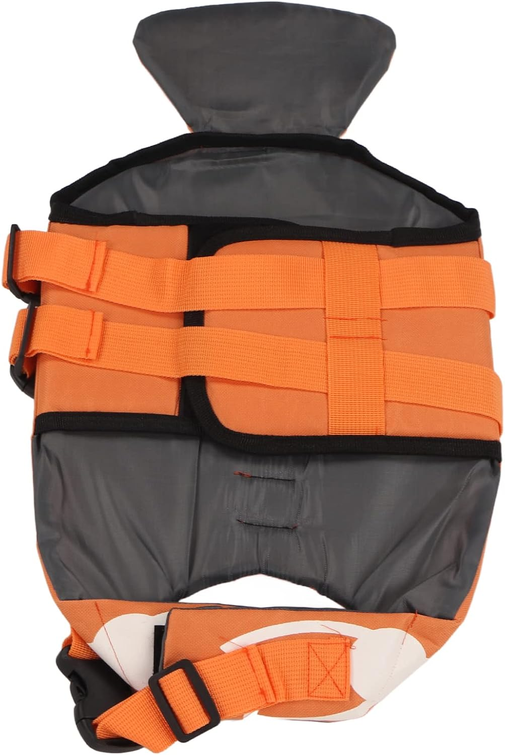 Dog Life Preserver, Adjustable Ergonomics Safe Dog Floatation Swimming Vest, Dog Life Jacket Swimsuit with Adjustable Waistband for Water Safety at the Pool, Beach, Boating(S) - S image number 4