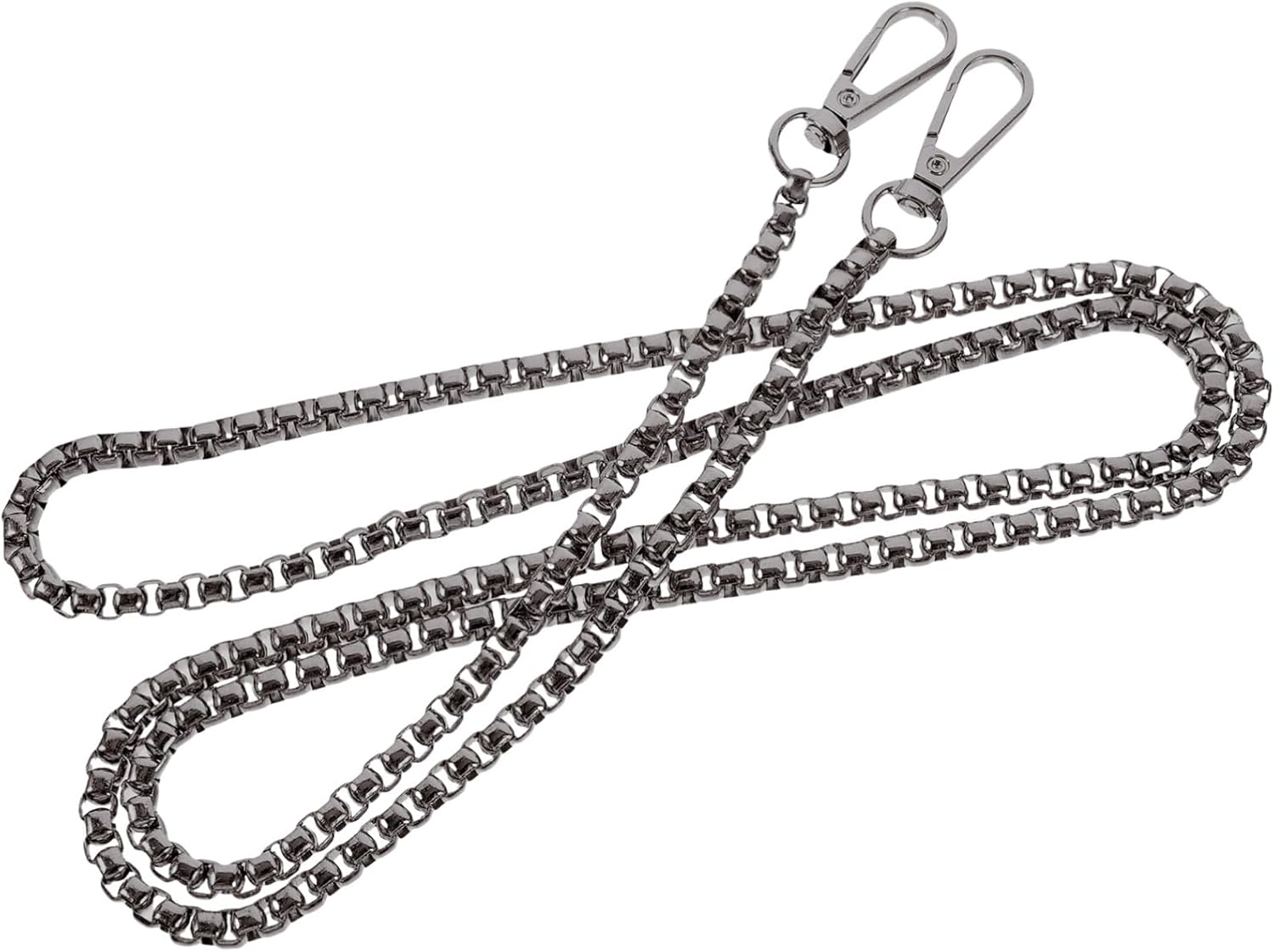 Removable Metal Purse Chain for DIY Handbag Replacement Shoulder Bag Strap Stylish Bag Decoration for Women Present Occasion