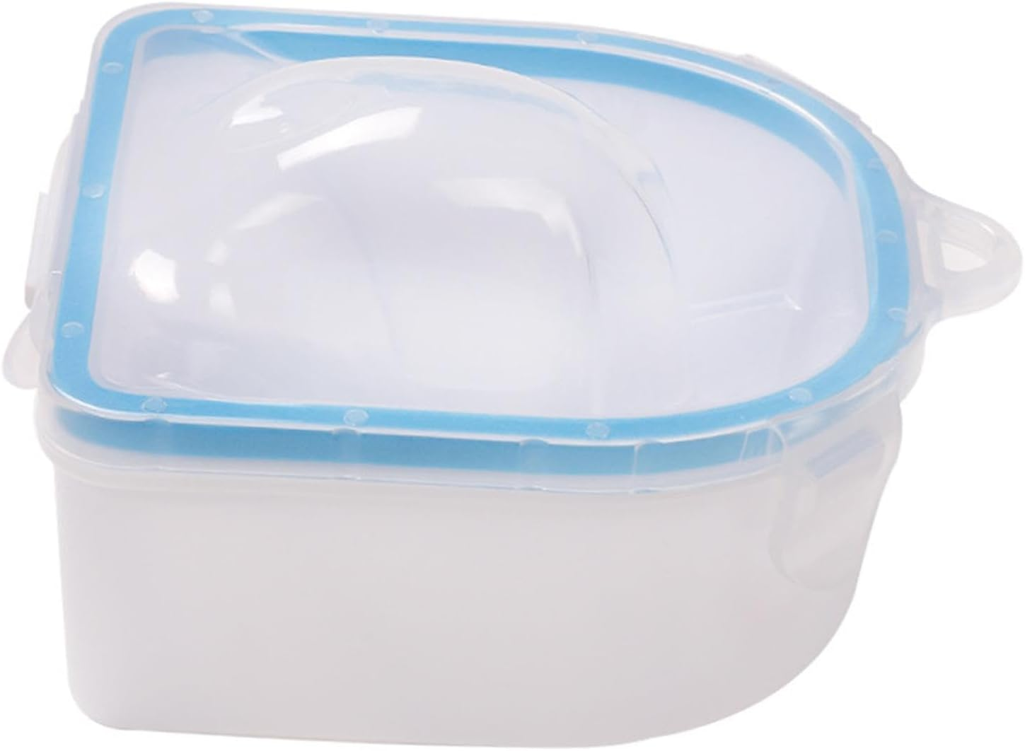 Harayaa Nail Soaking Bowl, Remove Wash Soaker Tray Durable Nail Art Tool Gel Polish Dip Powder Remover for Hands Nails image number 5