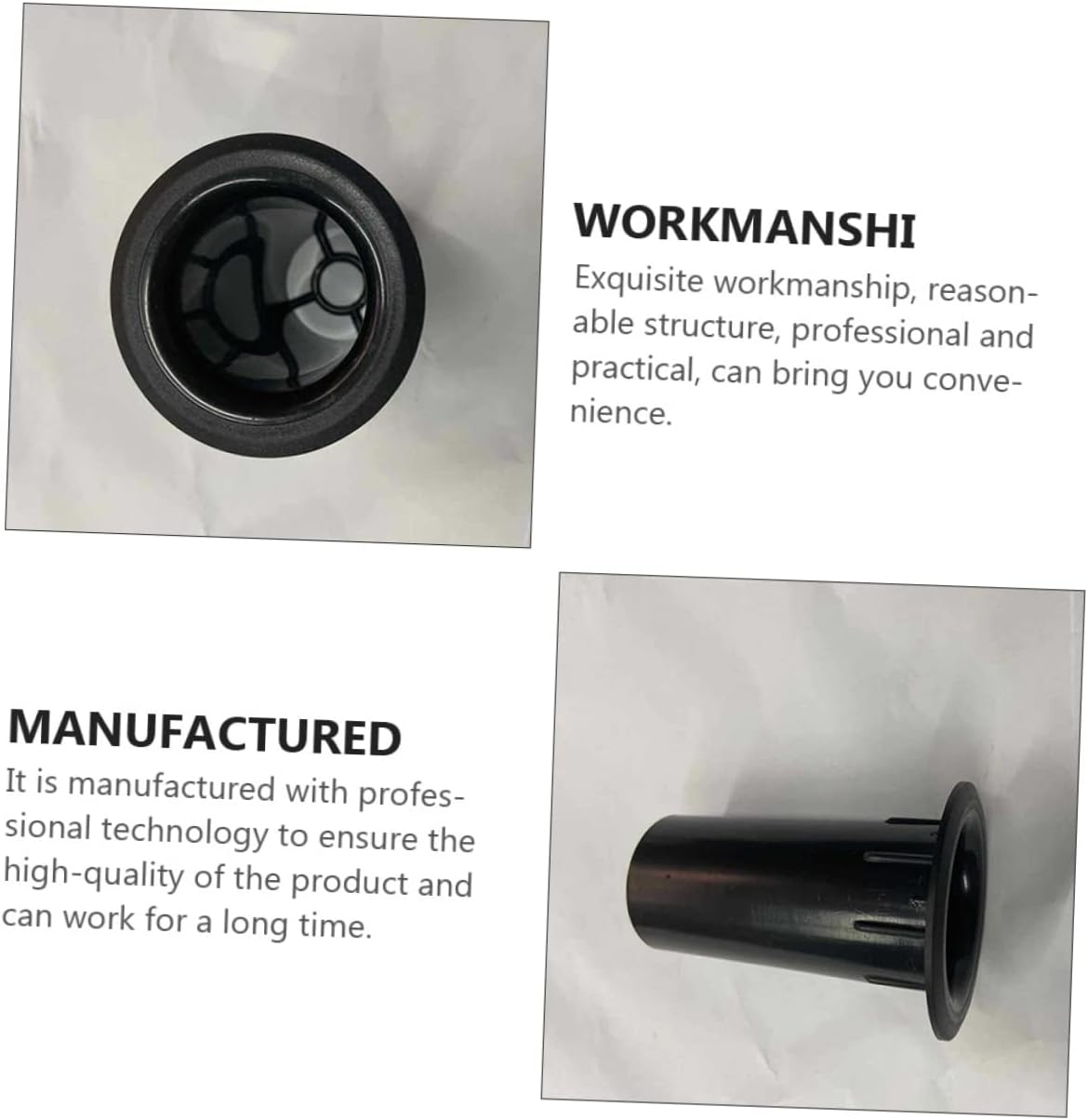 UTHCLO 20Pcs Plastic Speaker Port Tube Replacement Subwoofer Air Outlet Speaker Accessory 41X80Mm for Audio Equipment and Bass Reflex Boxes