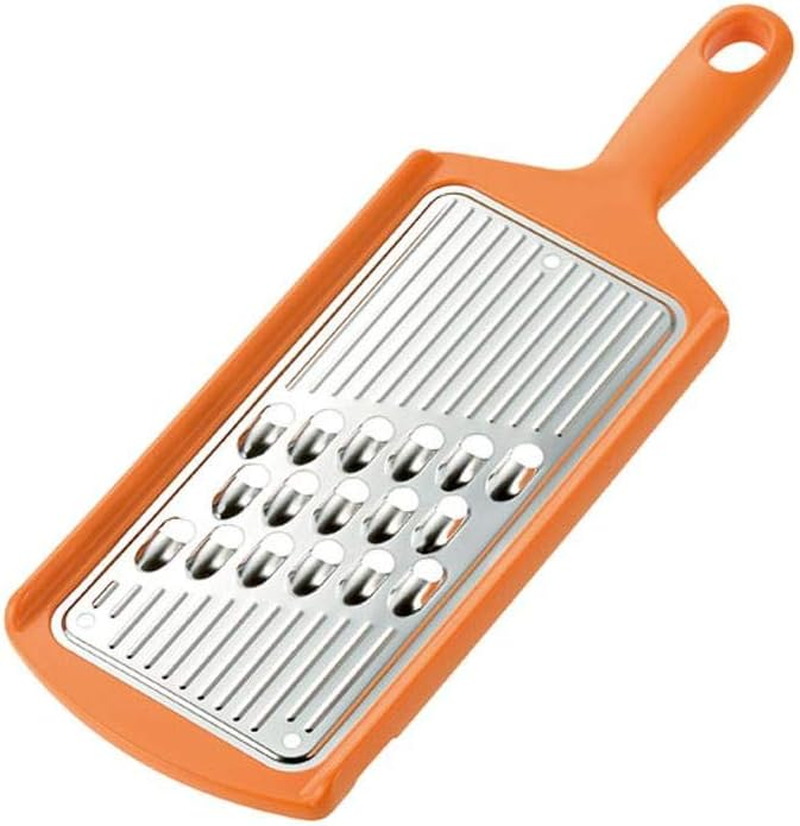 Shimomura Kougyou FVS-610 Full Veggie Smile Cucumber and Leek Slicer, Dishwasher Safe, Made in Niigata, Tsubamesanjo, 6.8 X 2.1 X 0.9 Inches (174 X 53 X 23 Mm), Green