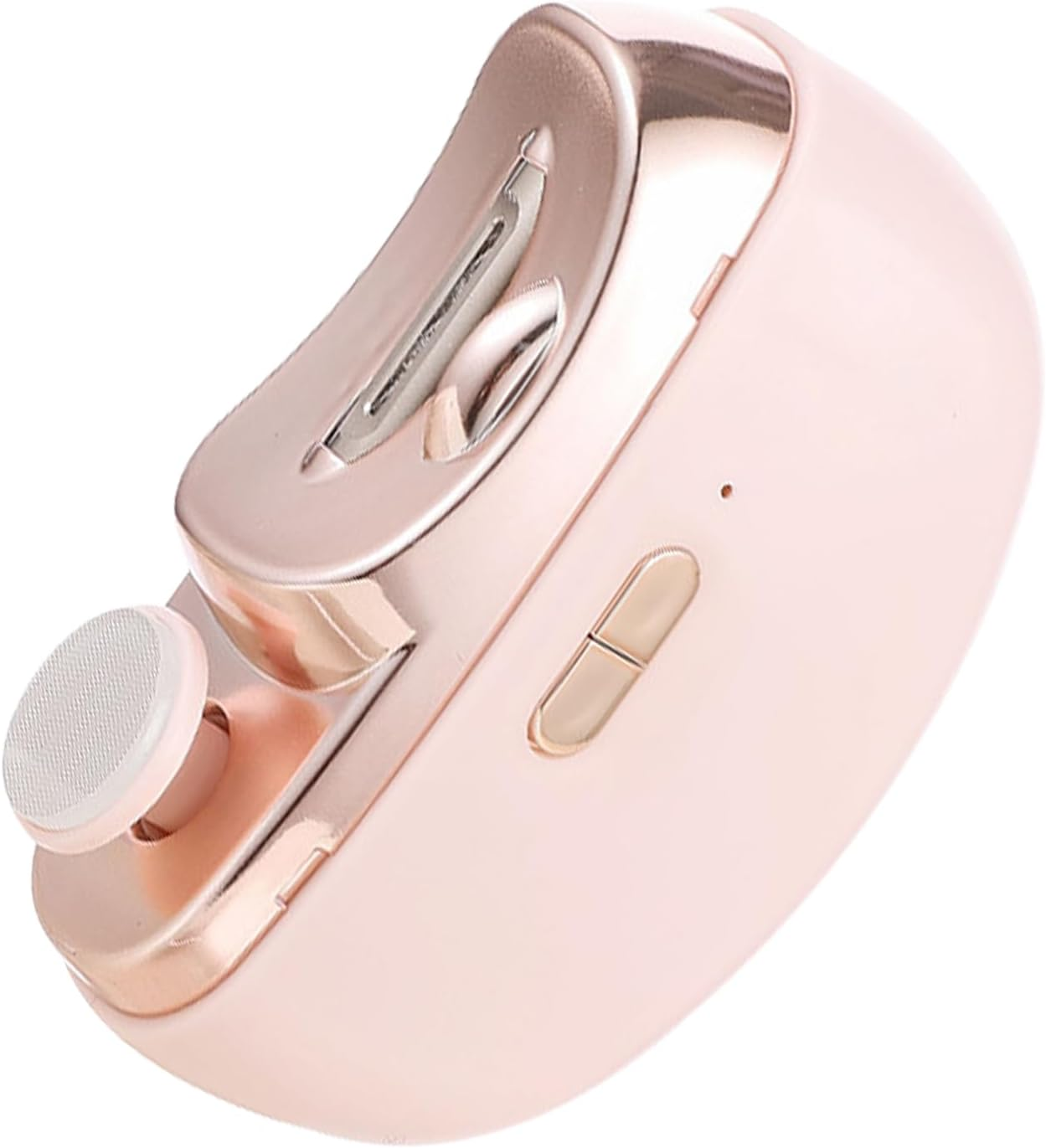 USB Nail Trimmer &ndash; Low Noise Fingernail Device, LED Grooming Clipper | Safe Nail Cutter File, Rechargeable Tool with Gentle Use Application, Adult-Friendly Setup, Home Care Scene