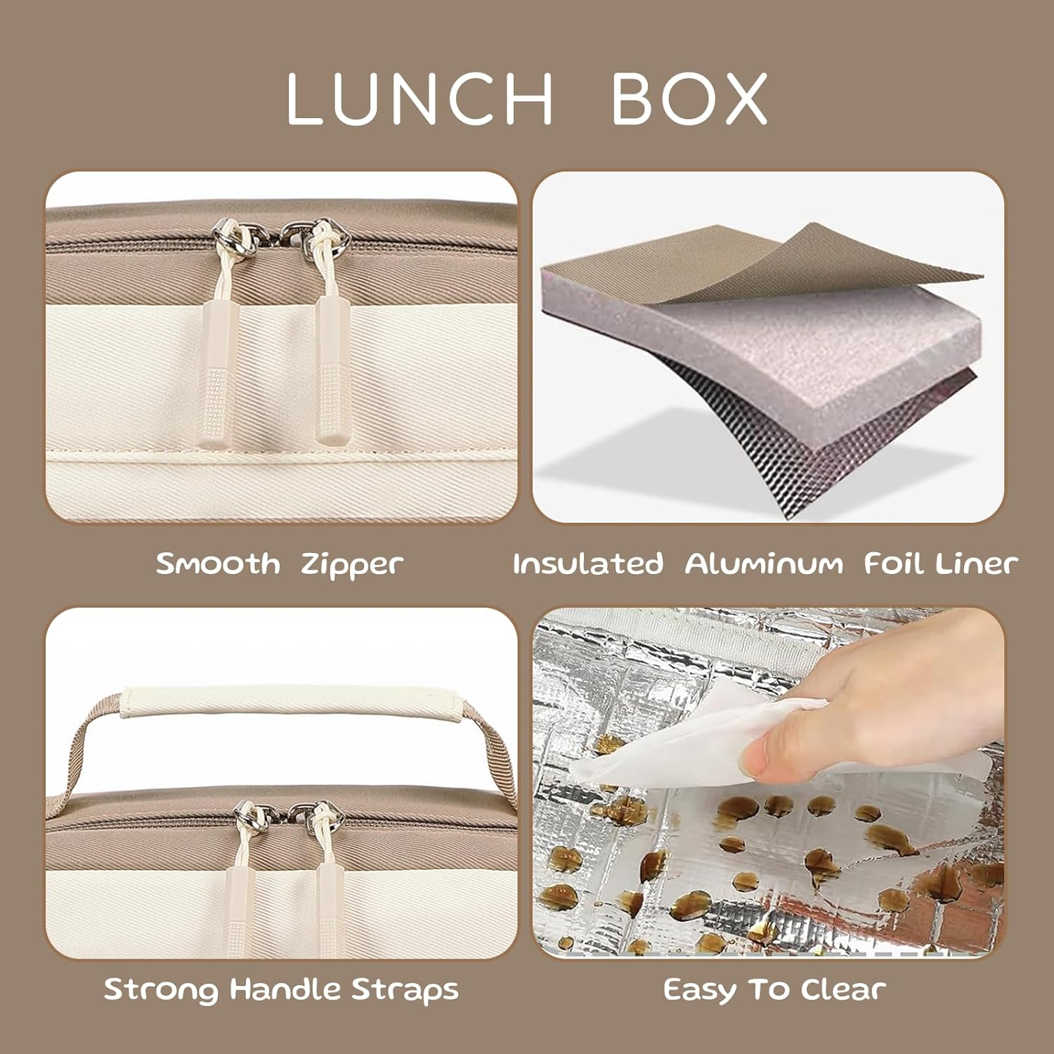 School Backpack for Teen Girls Boys Casual Daypack Backpacks with Lunch Box Middle High School College Bookbag Set image number 1