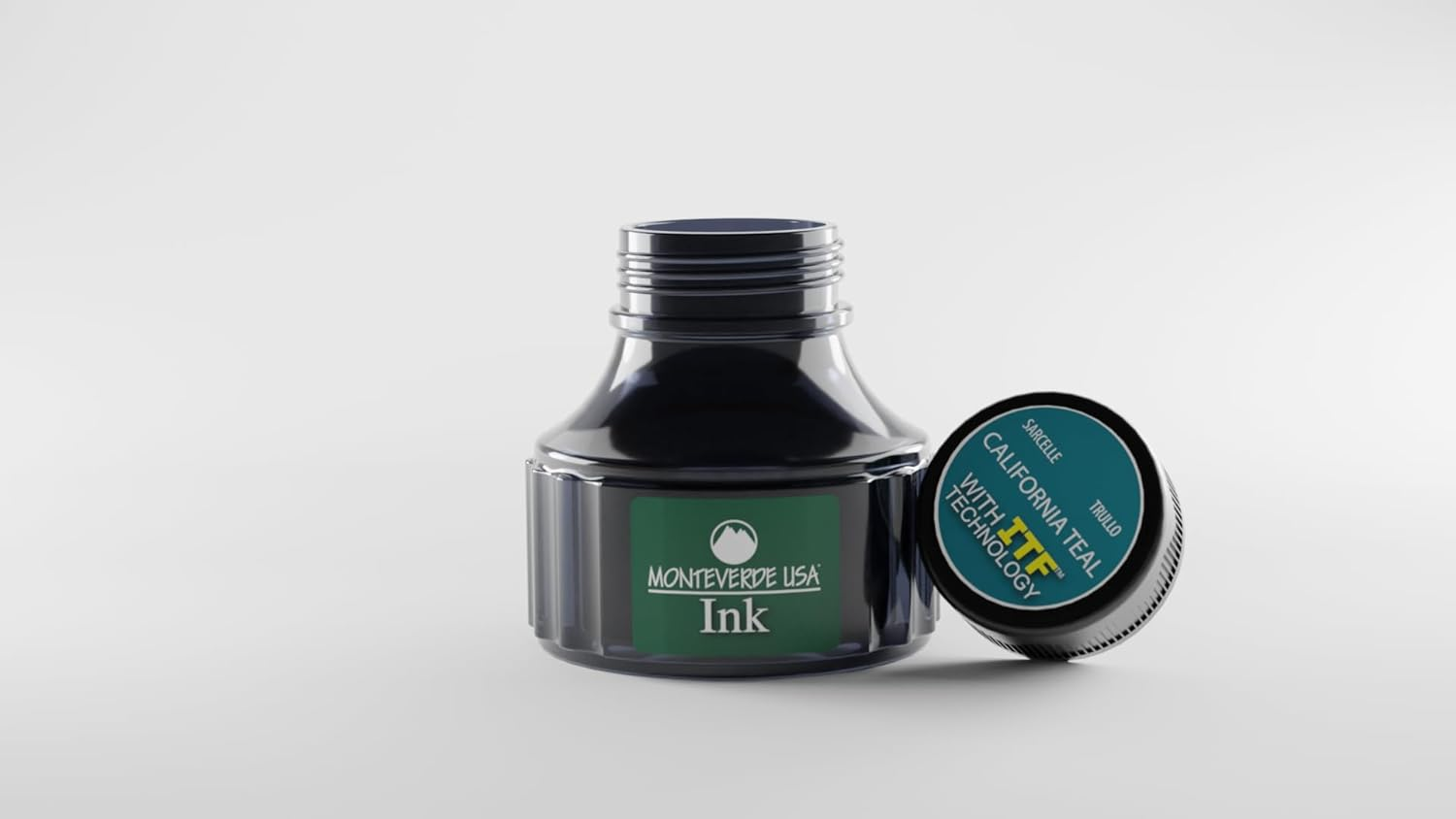 Monteverde USA Ink with ITF Technology 90 Ml California Teal (G308CT) image number 4