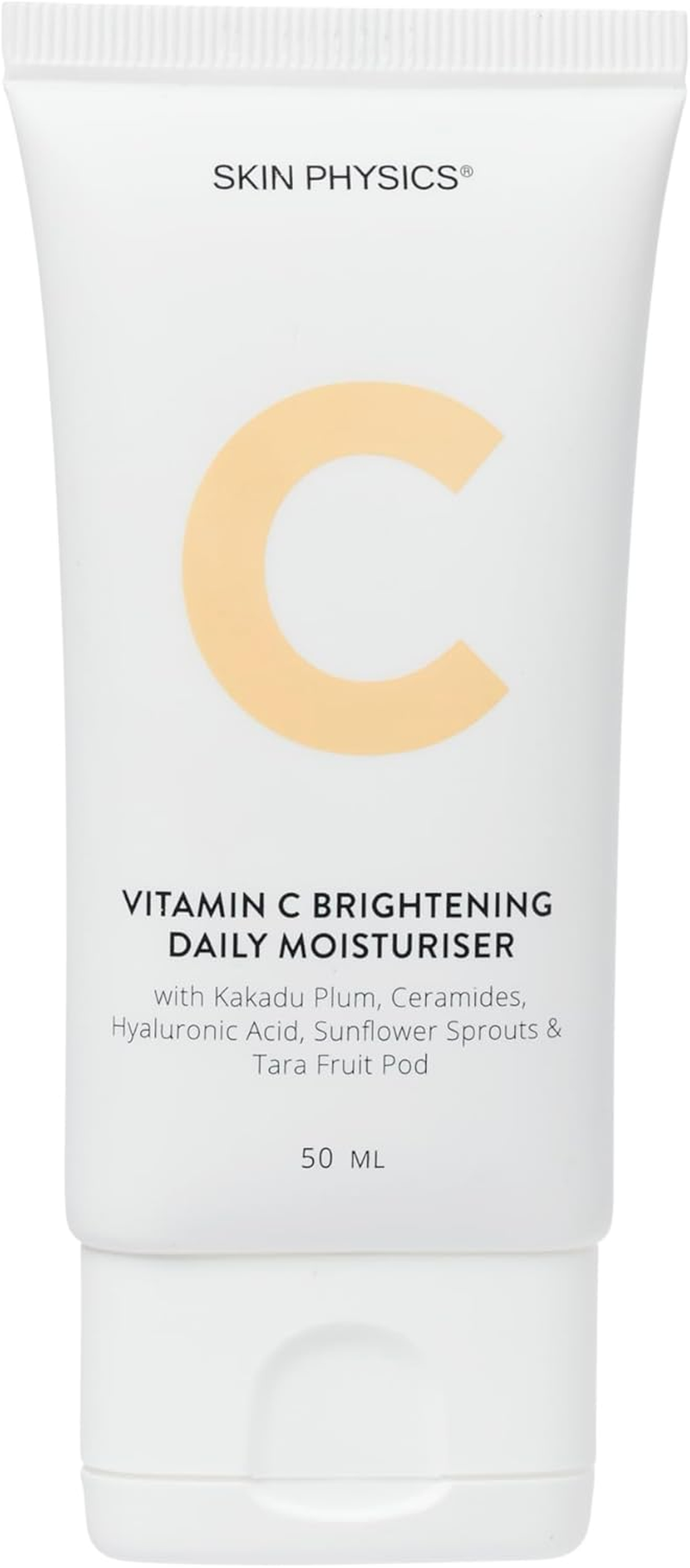 Skin Physics Vitamin C Brightening Daily Moisturiser 50Ml &ndash; Hydrating Cream with Hyaluronic Acid, Ceramides & Kakadu Plum &ndash; Targets Dry Skin, Fine Lines & Uneven Texture image number 4