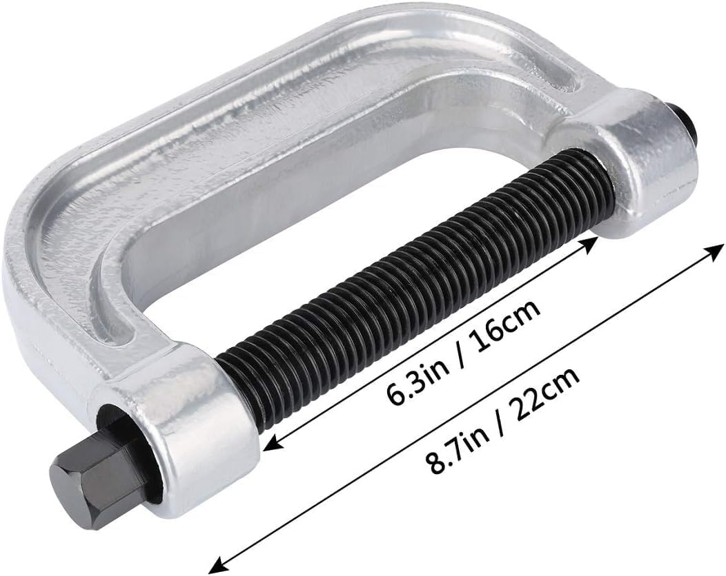 Heavy Duty Ball Joint Press & U Joint Removal Tool Kit with 4X4 Adapters, Ball Joint Press Removal Tool Kit for 2WD 4WD Car Light Truck, Ball Joint C-Frame Press Remover Installer Service Tool Set image number 4