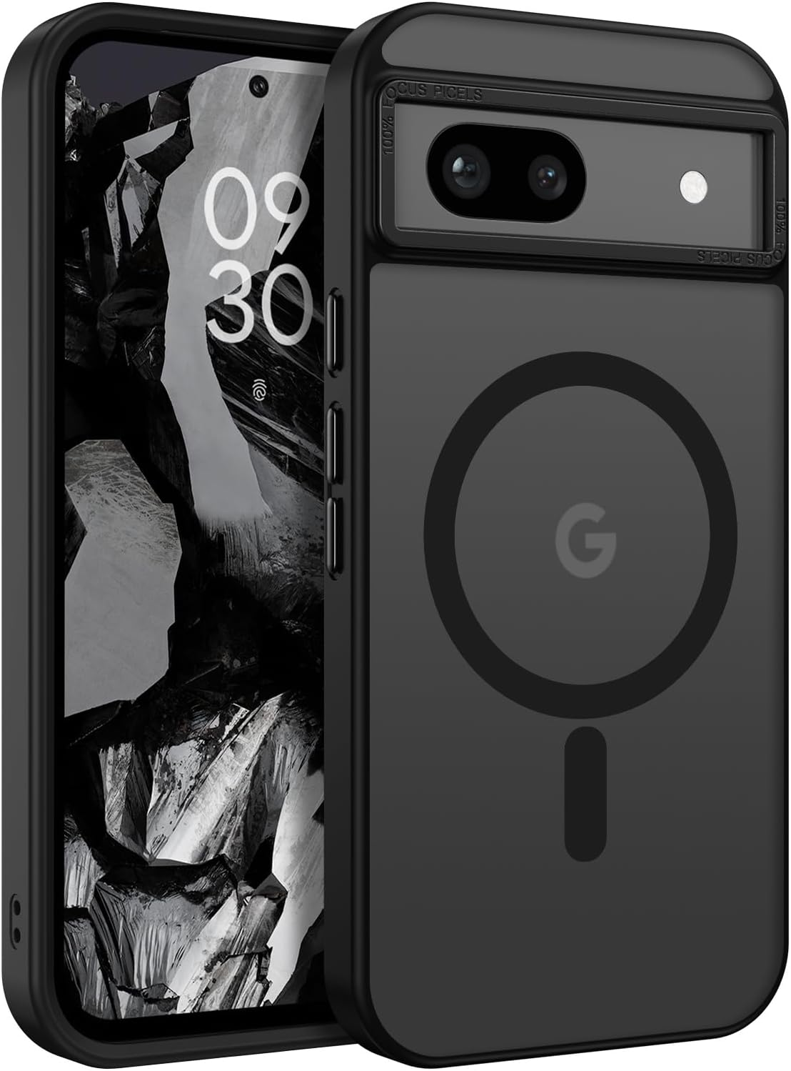 BENTOBEN for Google Pixel 8A Case, Google 8A Magnetic Case [Compatible with Magsafe] Translucent Matte Slim Shockproof Anti-Fingerprint Anti-Scratch Protective Cover for Google 8A 6.1&rsquo;&rsquo;Green