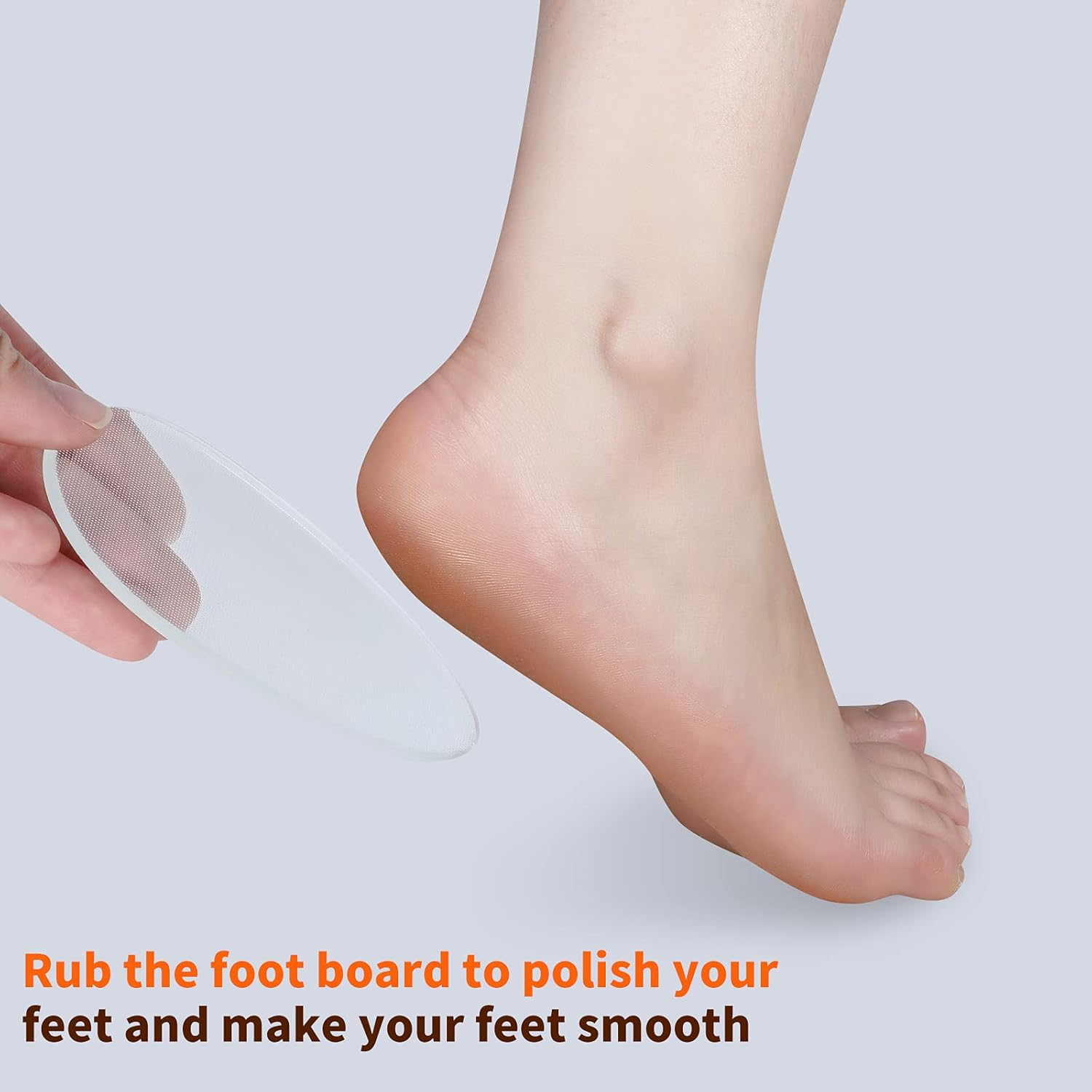 Nano Foot File Callus Remover- Glass Professional Pedicure Scrubber, Foot Hand Care Pedicure Tool with Nano Nail Files, Scrubber for Feet Dead Skin, Cracking, Hard Cracked Dry Skin Removal image number 1