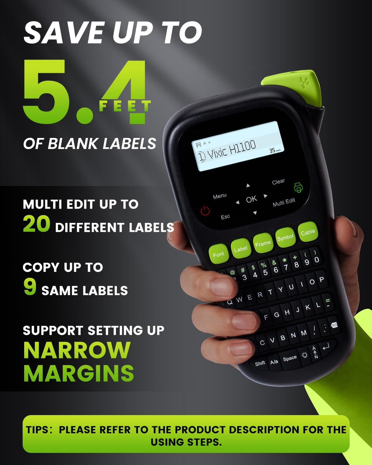 Vixic H1100 Label Maker