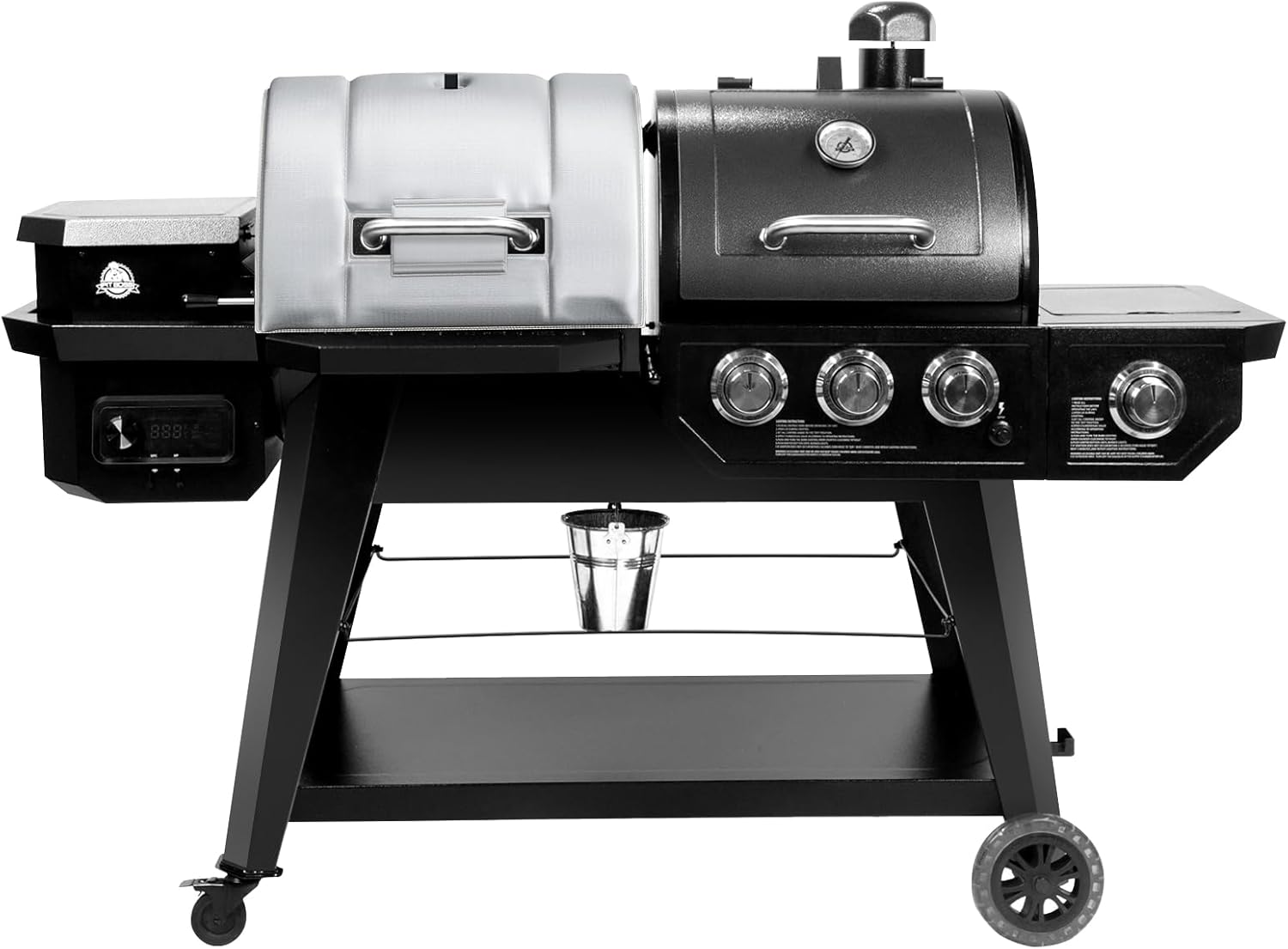 Utheer Pellet Grill Cover for Camp Chef, Full-Length Patio Cover DLX 24", Smokepro 24", PG24, PG24LS, PG24S, PG24SE, PG24LTD, Smokepro DLX, Woodwind Pellet Grills Cover 600D Anti-Uv Waterproof