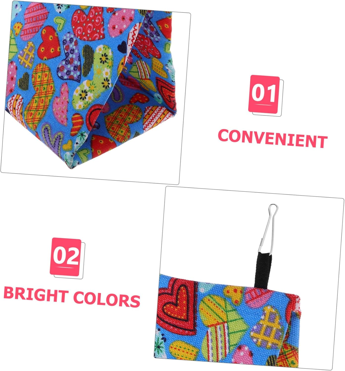 BUGUUYO Breathable Hanging Bird Bed for Parrots Large Comfortable Soft Parakeet Sleeping Hammock Tent Durable Wear Resistant Fabric Cage Nest for Cockatiels Budgies image number 6