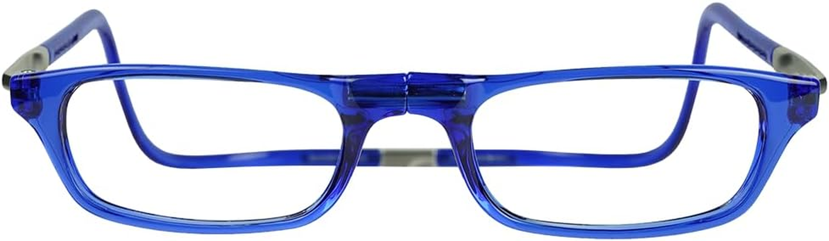 Clic XXL Magnetic Front Connection Reading Glasses - 1.5 X, Blue Jean image number 3