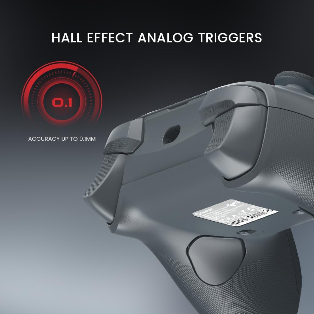 Gamesir G7 SE Wired Controller for Xbox Series X|S, Xbox One & Windows 10/11, Plug and Play Gaming Gamepad with Hall Effect Joysticks/Hall Trigger, 3.5Mm Audio Jack-Gray image number 6