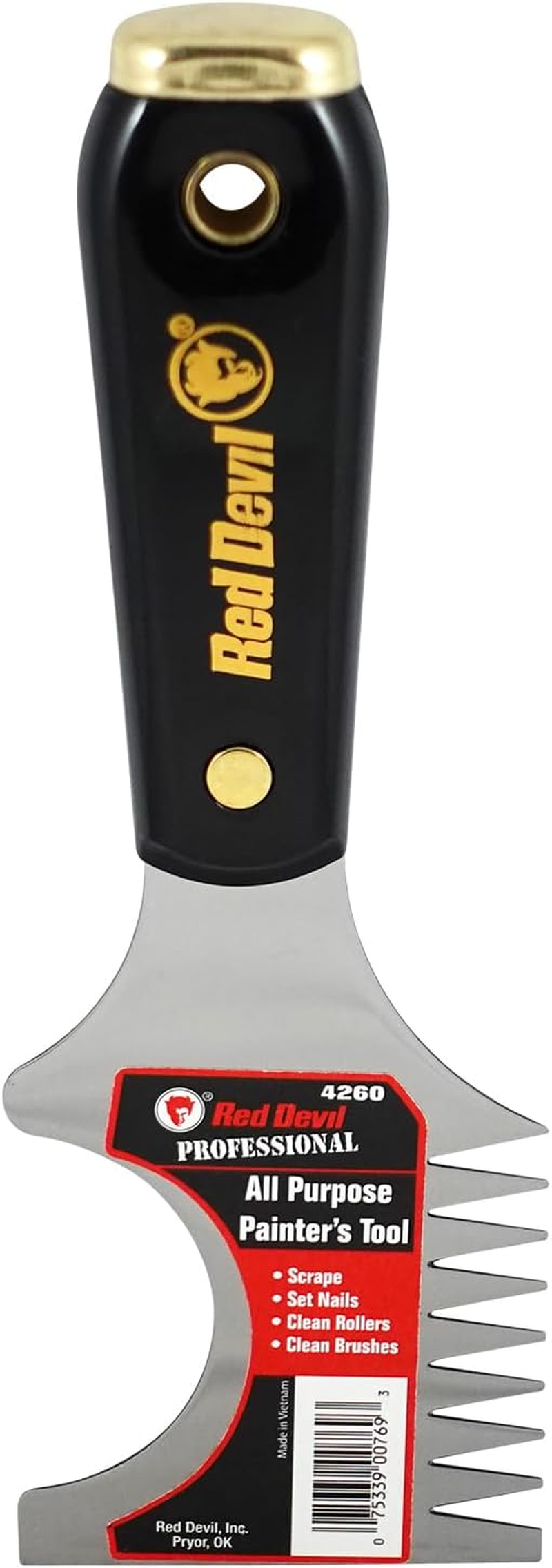 Red Devil 4214 Flex Taping Knife, 4 Inch, Gray