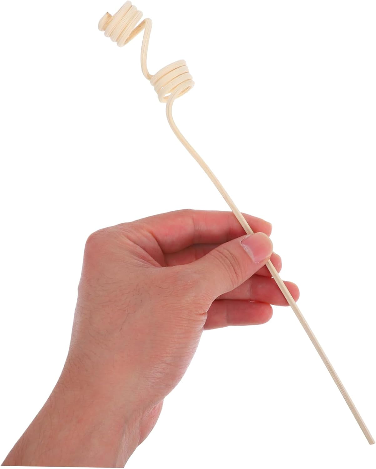 20Pcs Wavy Rattan Reed Sticks for Aroma Diffuser Essential Oil Sticks Large Rattan Diffuser for Home Office Use image number 5