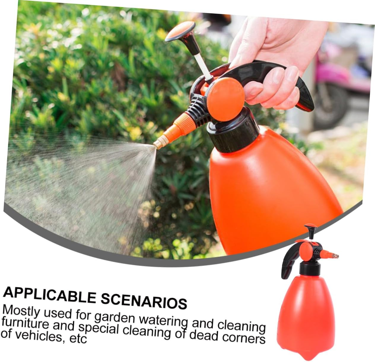 Yardwe Atomizing Sprayer for Plant Watering Spray Bottle Atomization Dispensing Holder Lightweight Continuous Mist Spray for Garden and Home Use image number 1