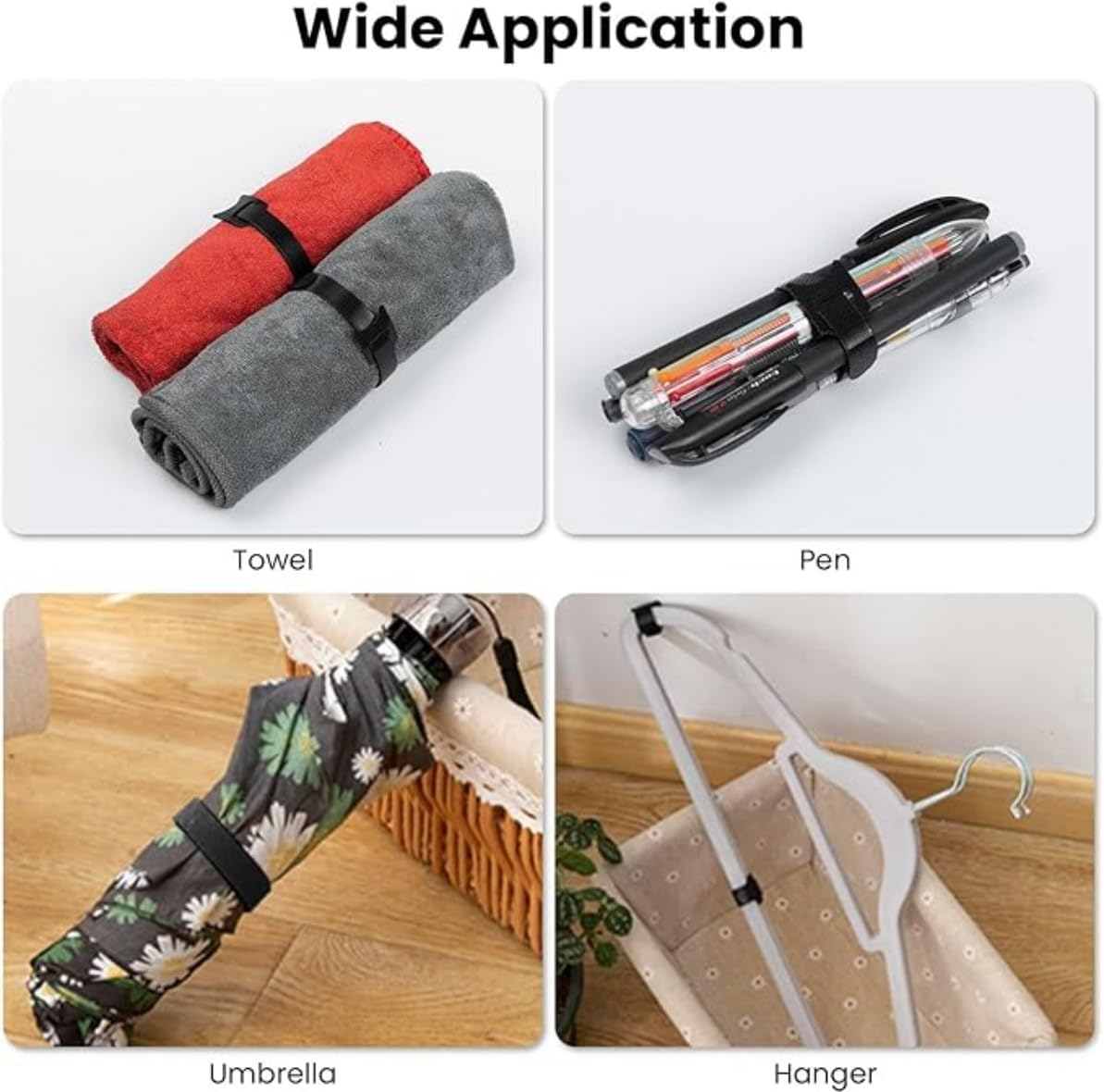 120Pcs Reusable Fastening Cable Ties,Wrap Cable Ties,Wire Ties Cable Management 3.94/5.90/7.87Inch,Premium Quality Cable Management Straps for Electrical Cable & Wire Organizer