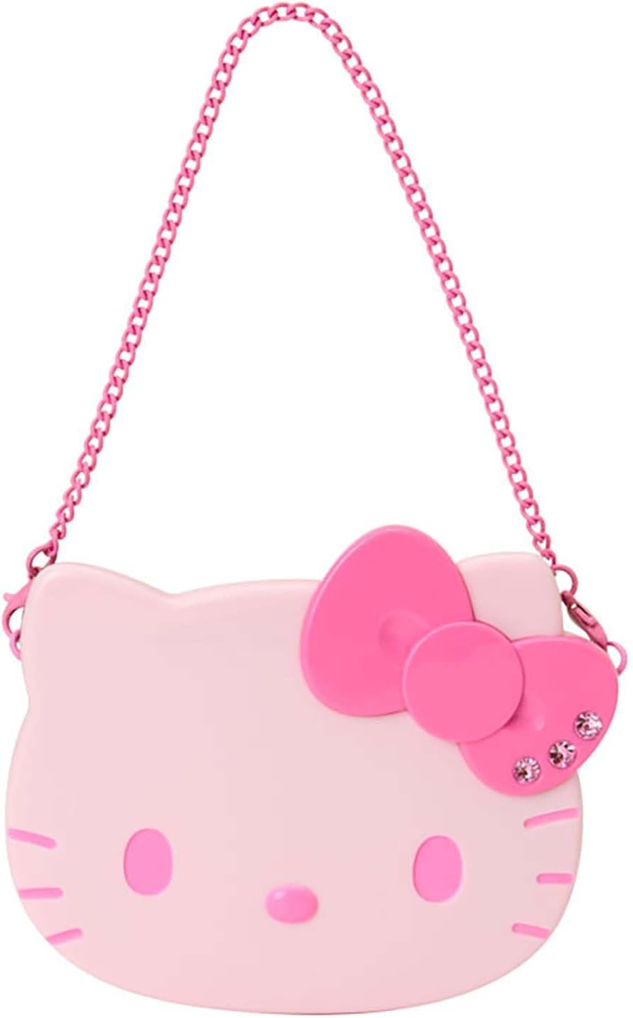 Sanrio 407127 Double Sided Mirror with Chain (I Love Hello Kitty)